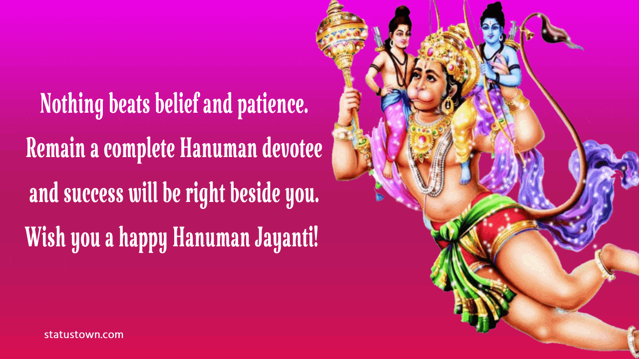 Hanuman Jayanti Wishes GIF 