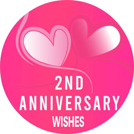 2nd Anniversary Wishes
