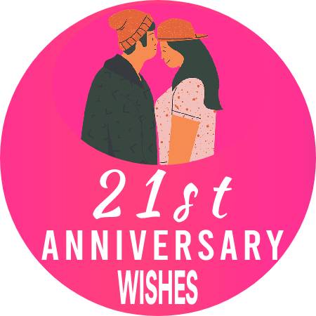 21st Anniversary Wishes