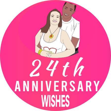 24th Anniversary Wishes