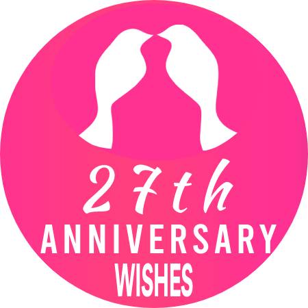 27th Anniversary Wishes