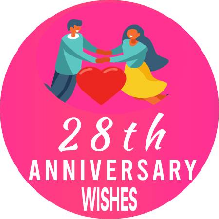28th Anniversary Wishes