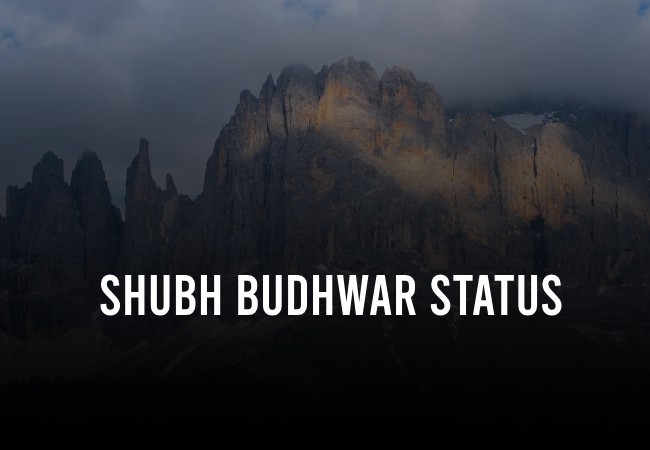 Shubh Budhwar Status