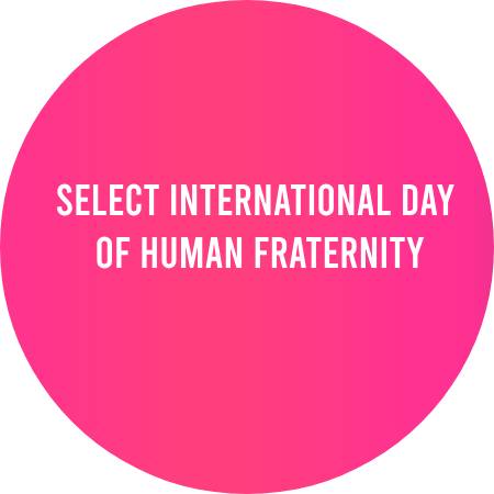 International Day of Human Fraternity Wishes