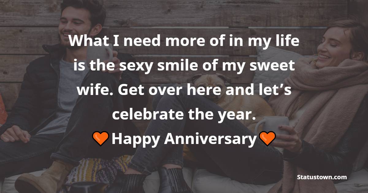 1st Anniversary Wishes for Wife