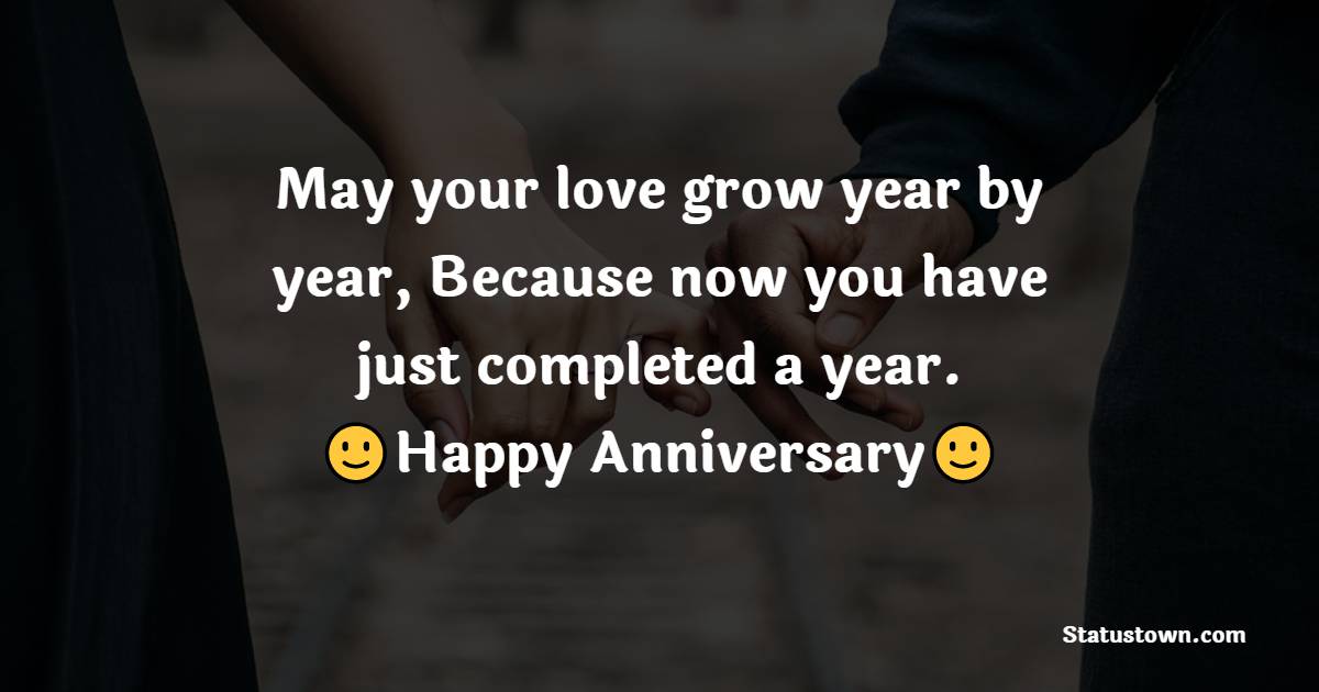 Best 1st Anniversary Wishes for Wife