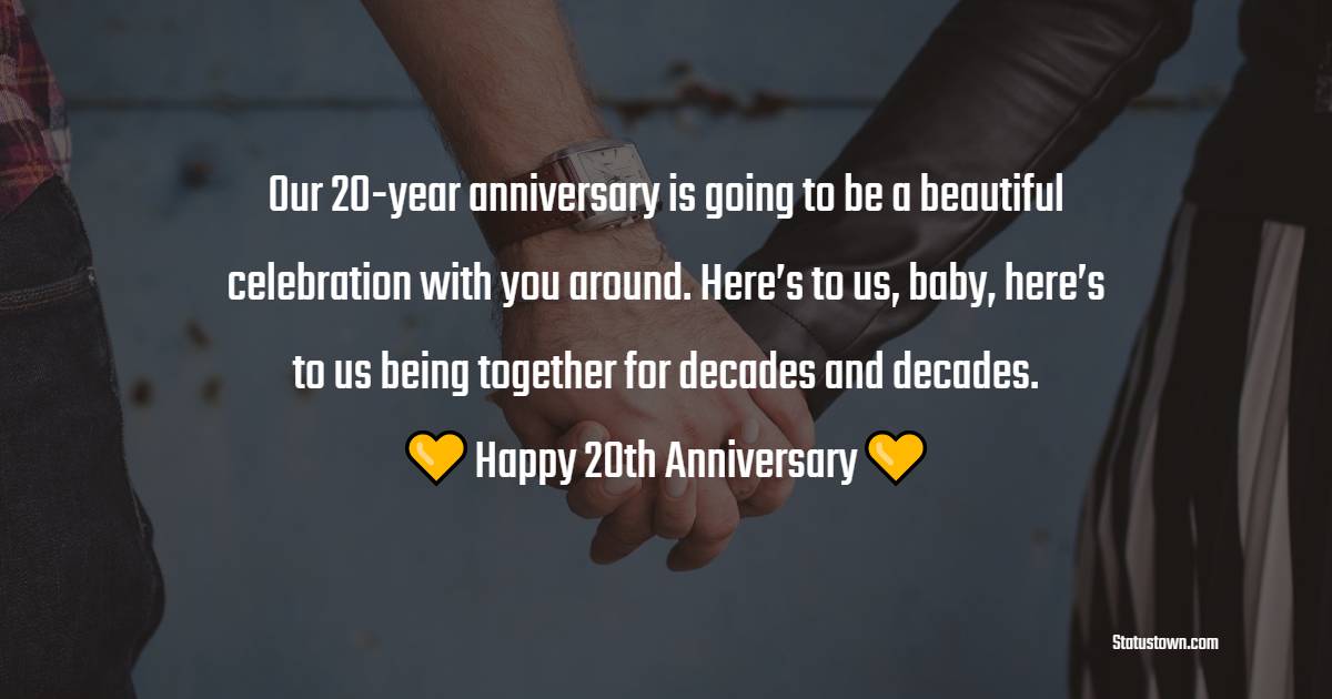 20th Anniversary Wishes