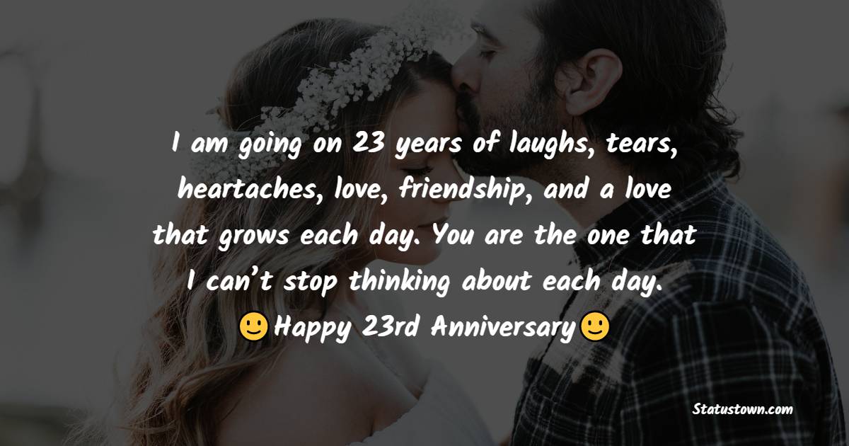 Sweet 23rd Anniversary Wishes