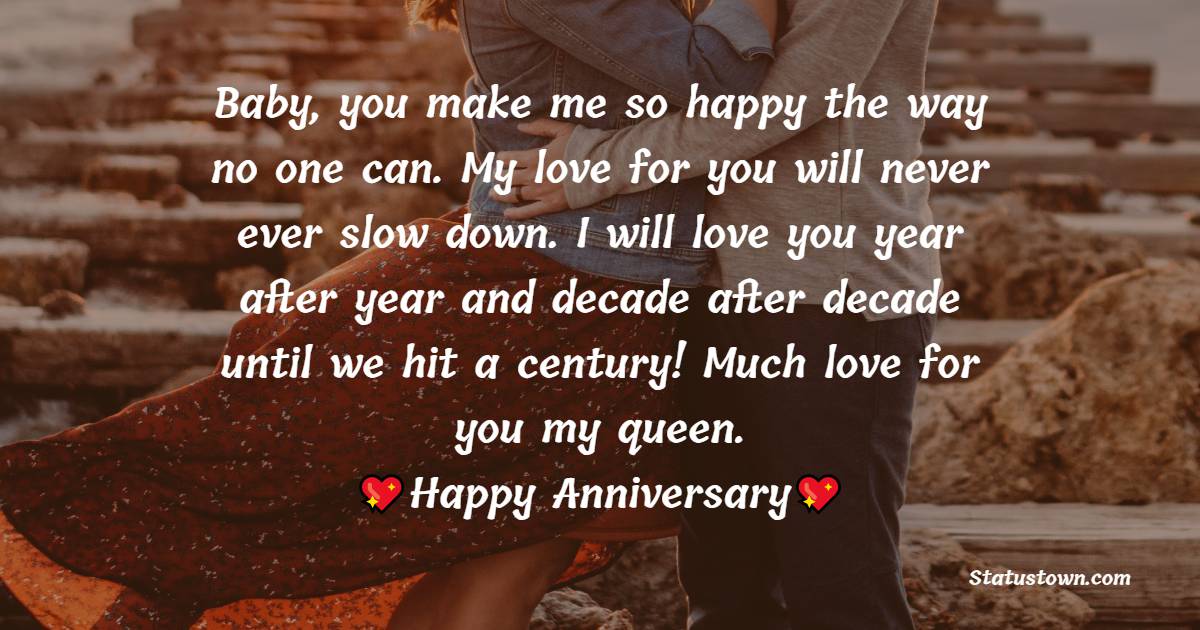 2nd Anniversary Status for Wife