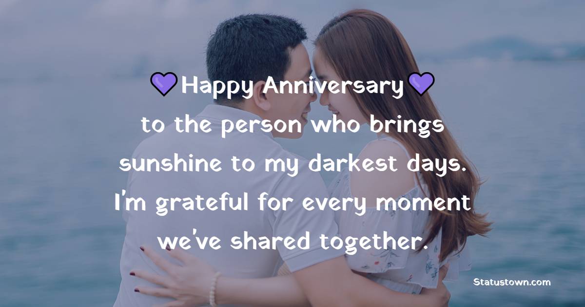 2nd Relationship Anniversary Wishes for Girlfriend