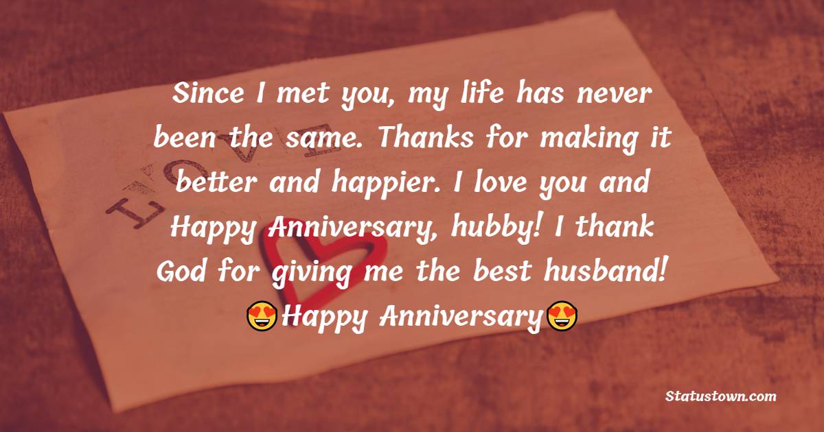5th Anniversary Wishes for Husband