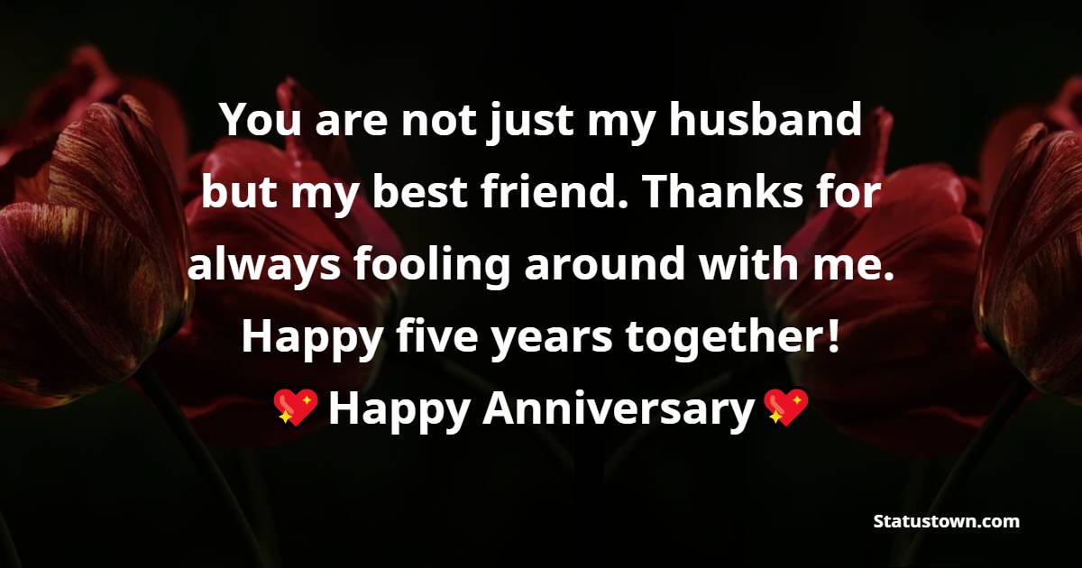 30 Best 5th Anniversary Wishes For Husband In September 2024