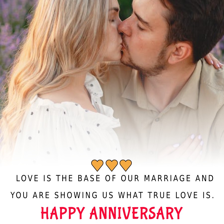 Love is the base of our marriage and you are showing us what true love is. Happy 6-month anniversary - 6 month anniversary Wishes 