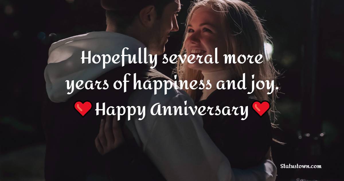 Hopefully several more years of happiness and joy. - 7th Anniversary ...