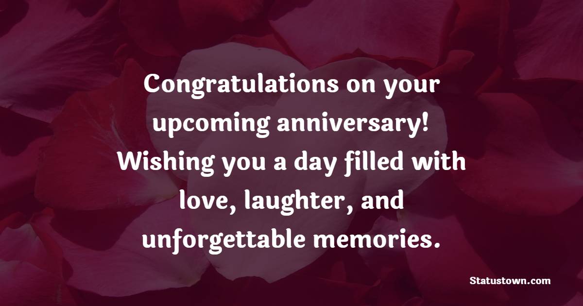 Emotional Advance Anniversary Wishes