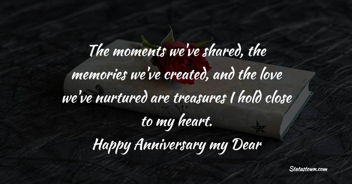 Simple Advance Relationship Anniversary Wishes for Girlfriend