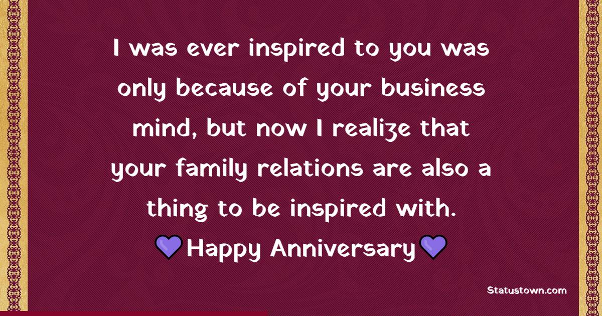 Anniversary Wishes for Boss