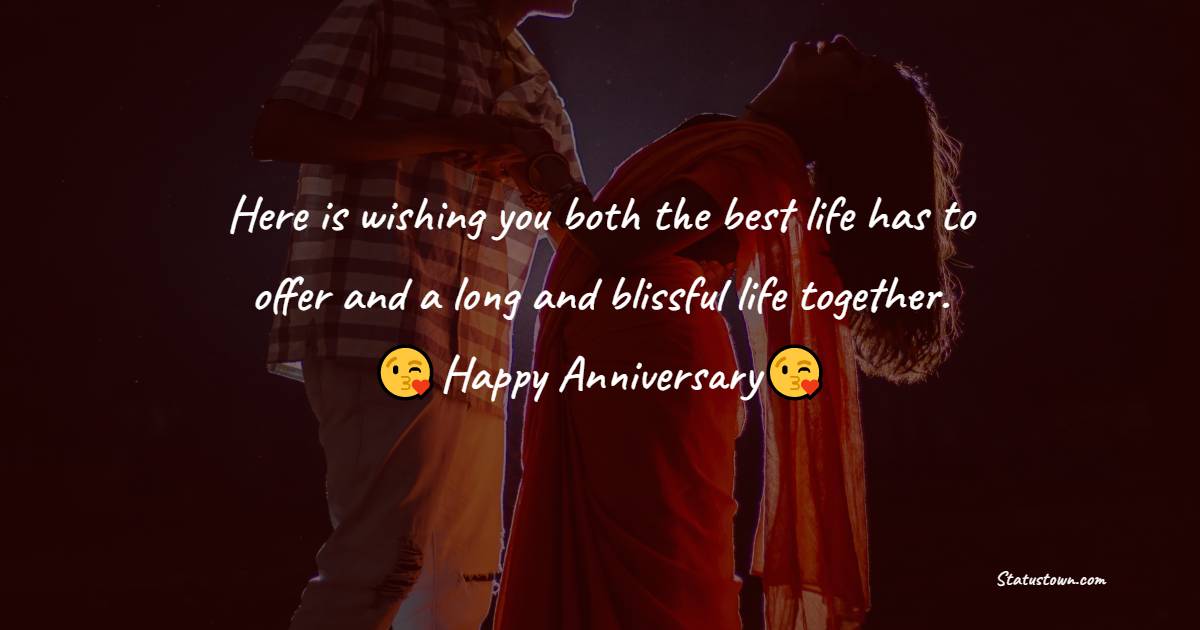 Nice Anniversary Wishes for Couples
