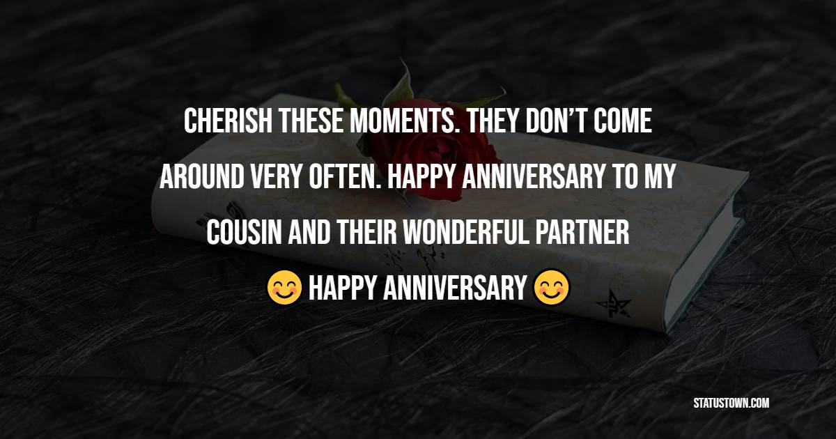 Anniversary Wishes for Cousin