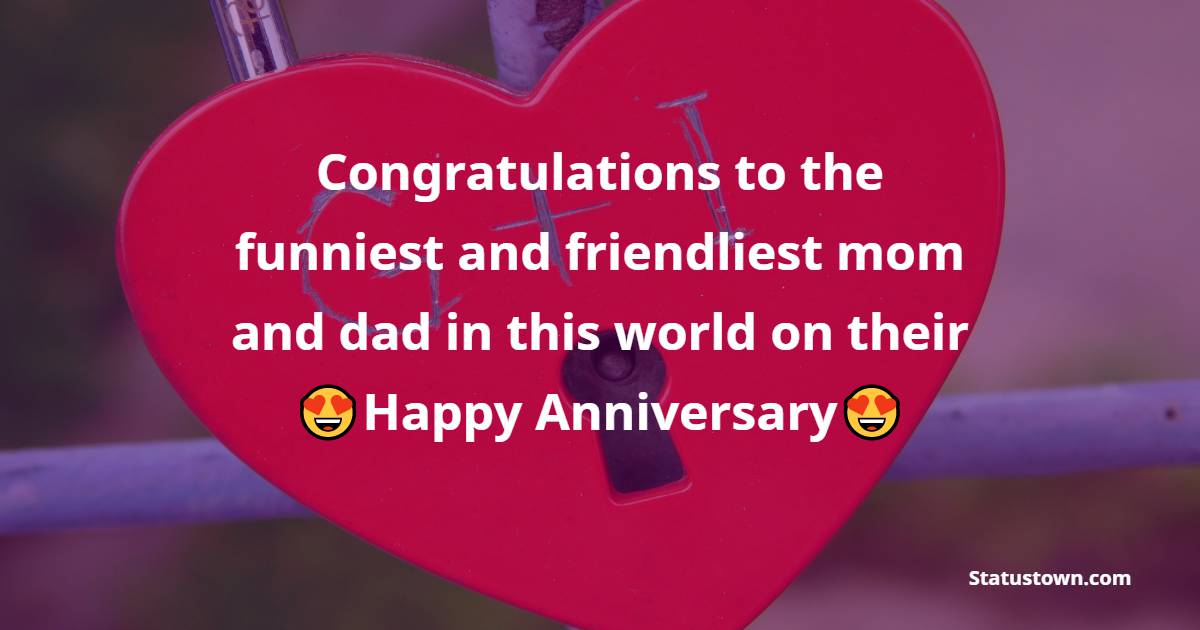 Emotional Anniversary Wishes for Parents
