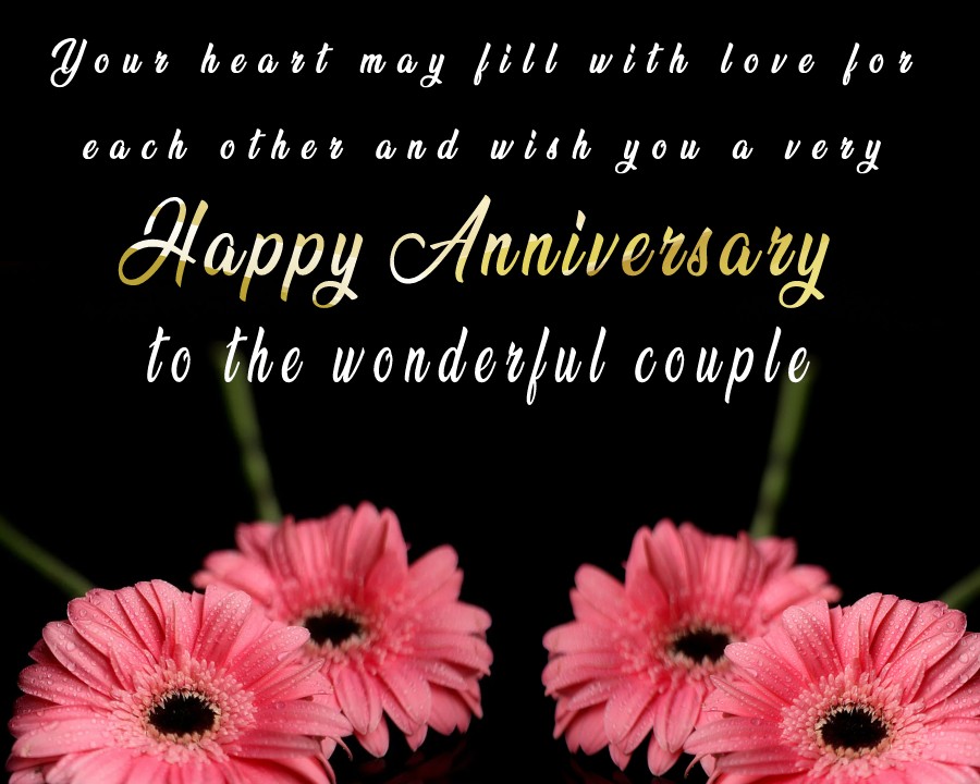 Sweet Anniversary Wishes for Uncle and Aunty