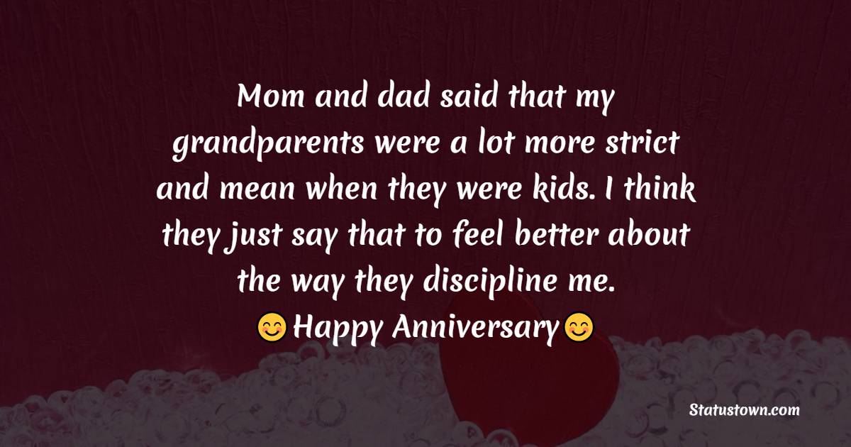 meaningful Anniversary Wishes for grandparents