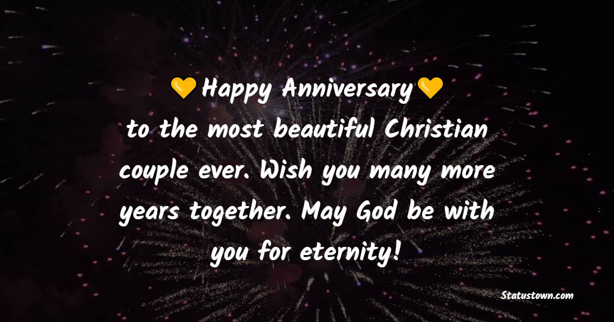 Heart Touching Christian Anniversary Wishes