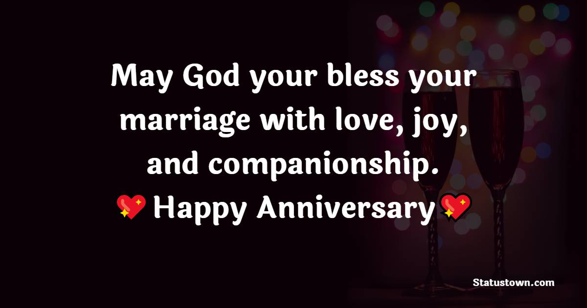 Lovely Religious Anniversary Wishes