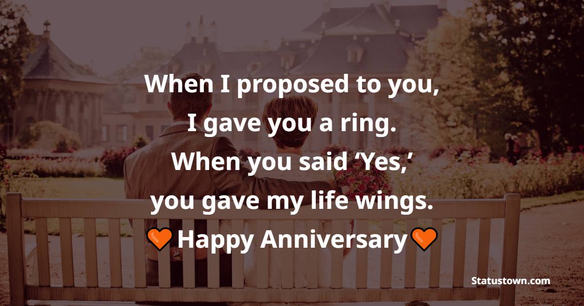 Short Romantic Anniversary Wishes for Wife