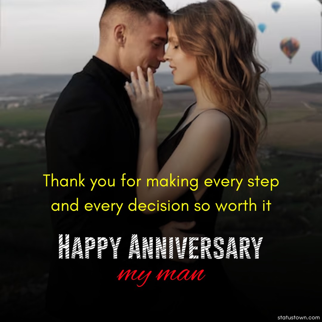 Unique Wedding Anniversary Wishes for Husband
