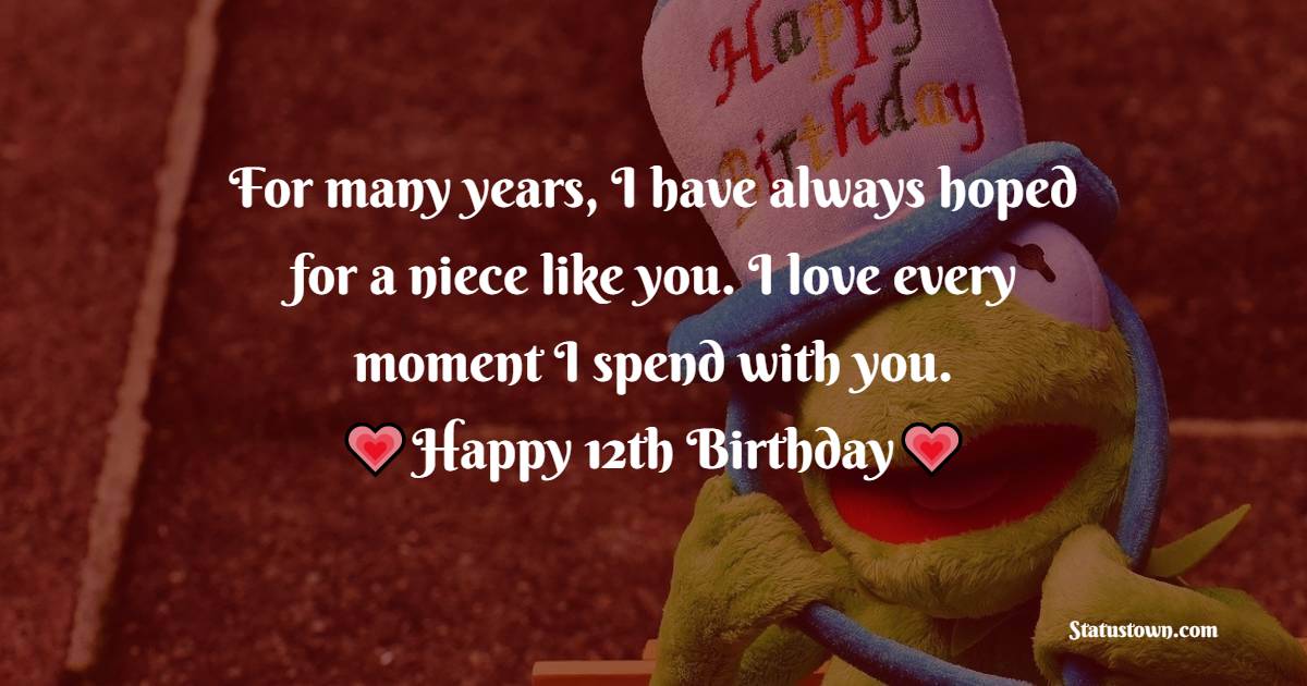 12th Birthday Wishes