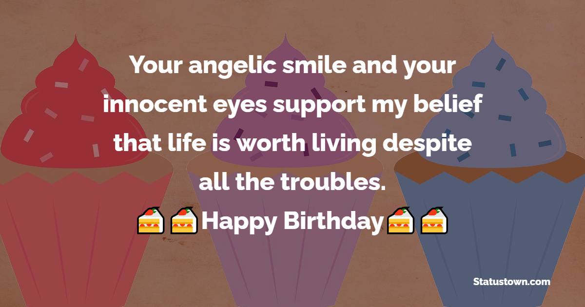 Beautiful 1st Birthday Wishes 