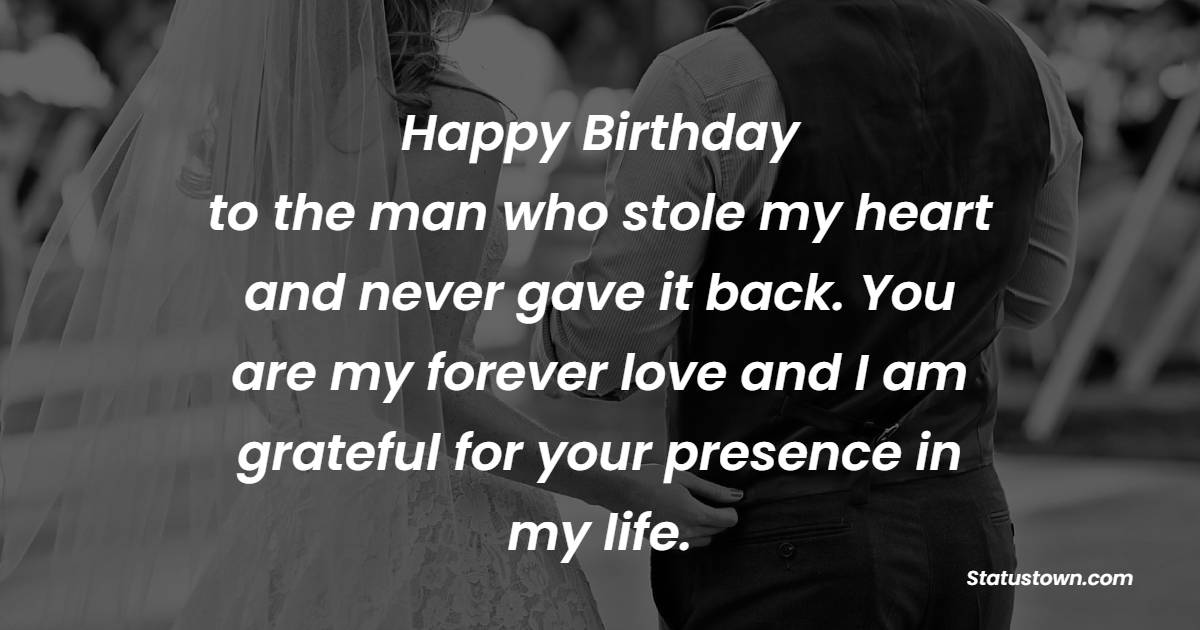 2 Line Birthday Wishes for Husband