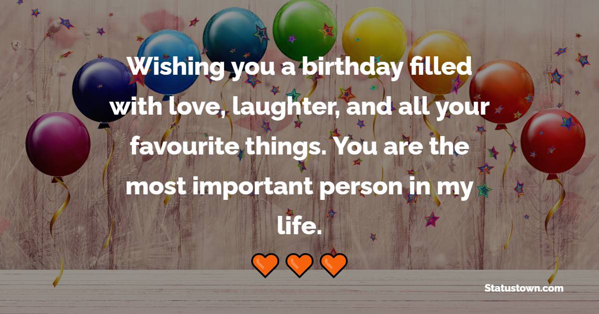 Lovely 2 Line Birthday Wishes for Husband