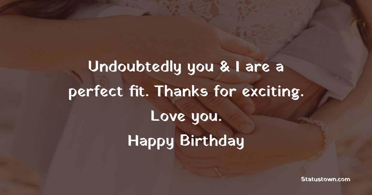 Simple 2 Line Birthday wishes for Girlfriend