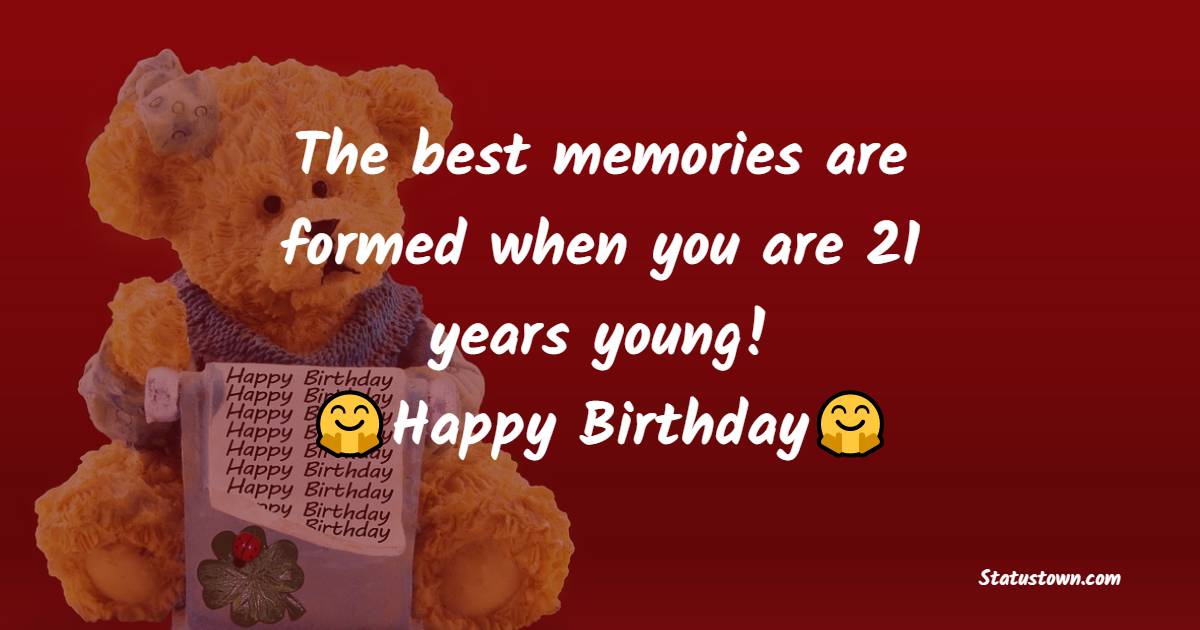 Top 21st Birthday Wishes