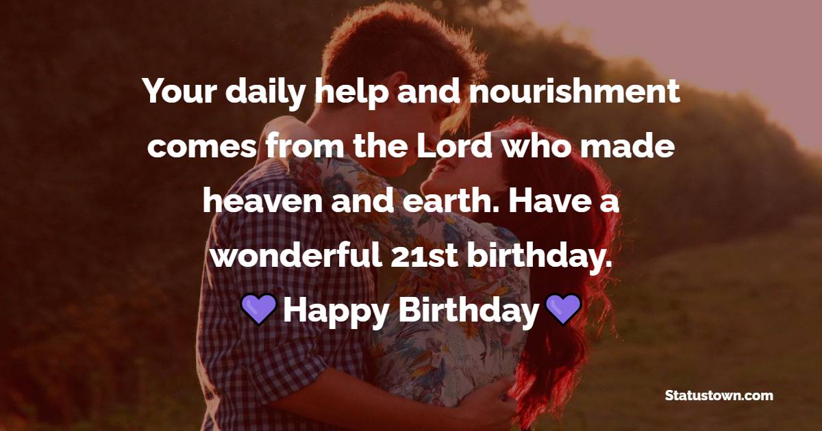 latest 21st Birthday Wishes for Girlfriend