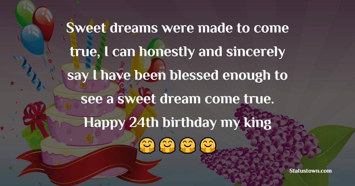 Top 24th birthday wishes
