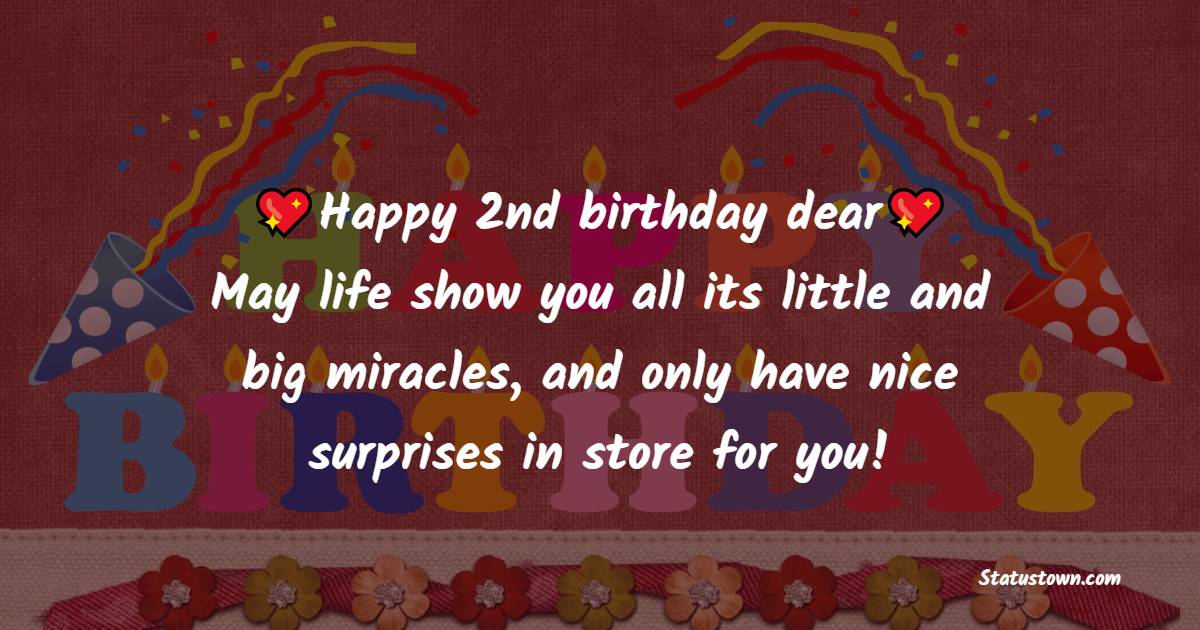 2nd Birthday Quotes