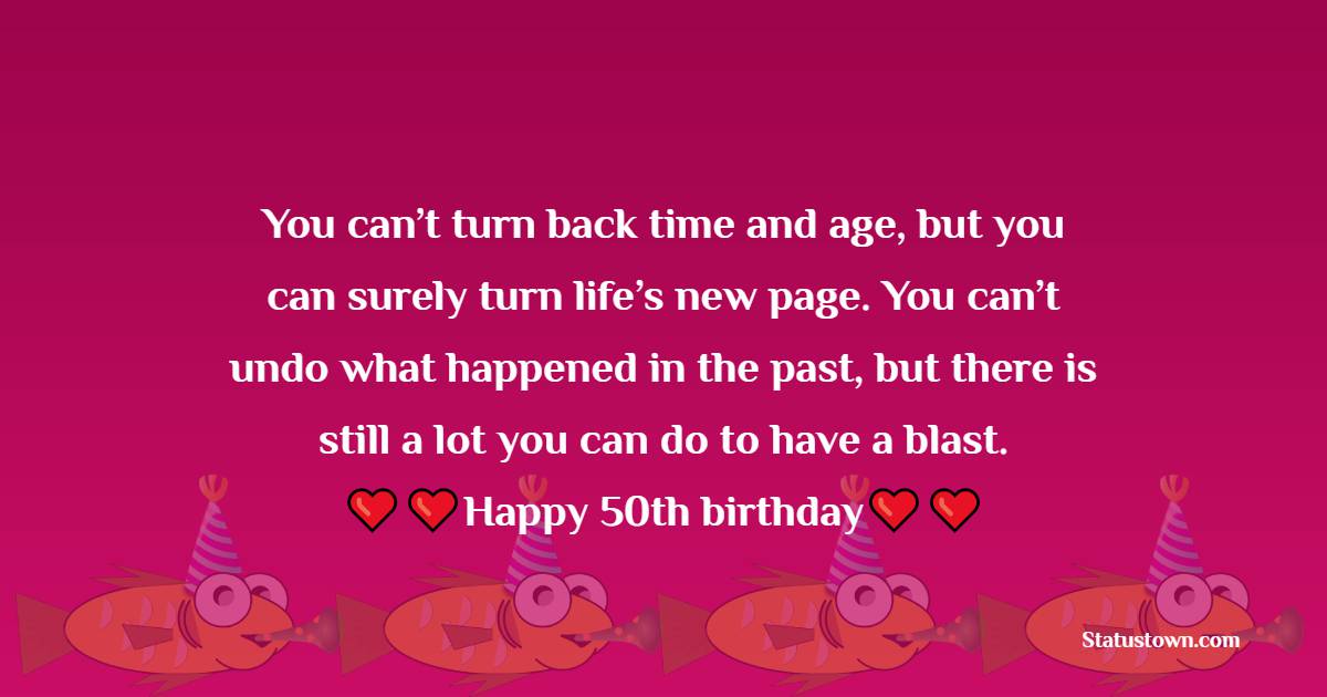 Top 50th Birthday Wishes