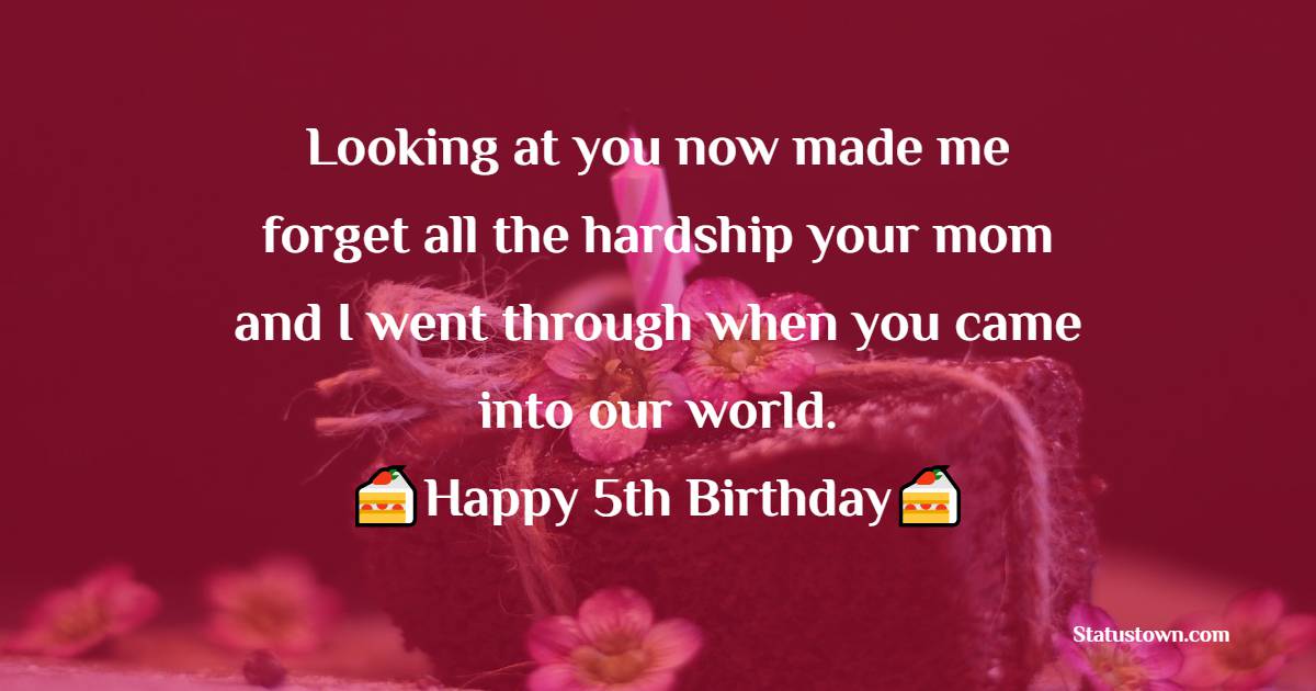 5th Birthday Wishes