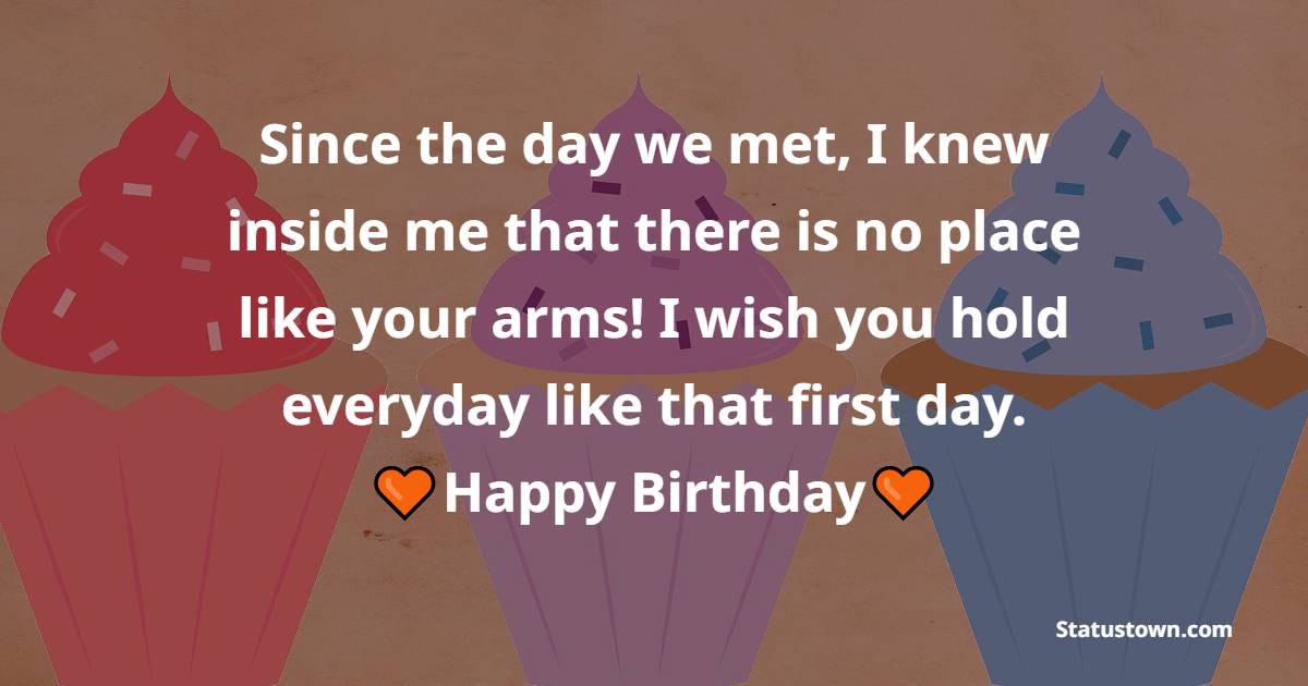 Advance Birthday Wishes for Boyfriend