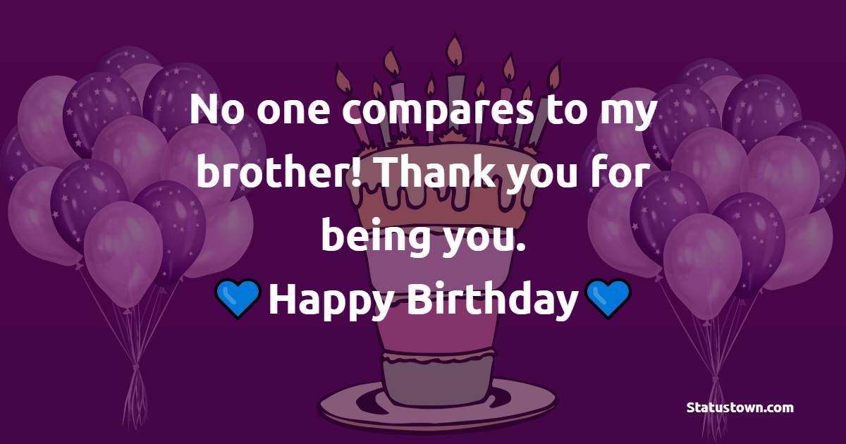 Birthday Blessings for Brother
