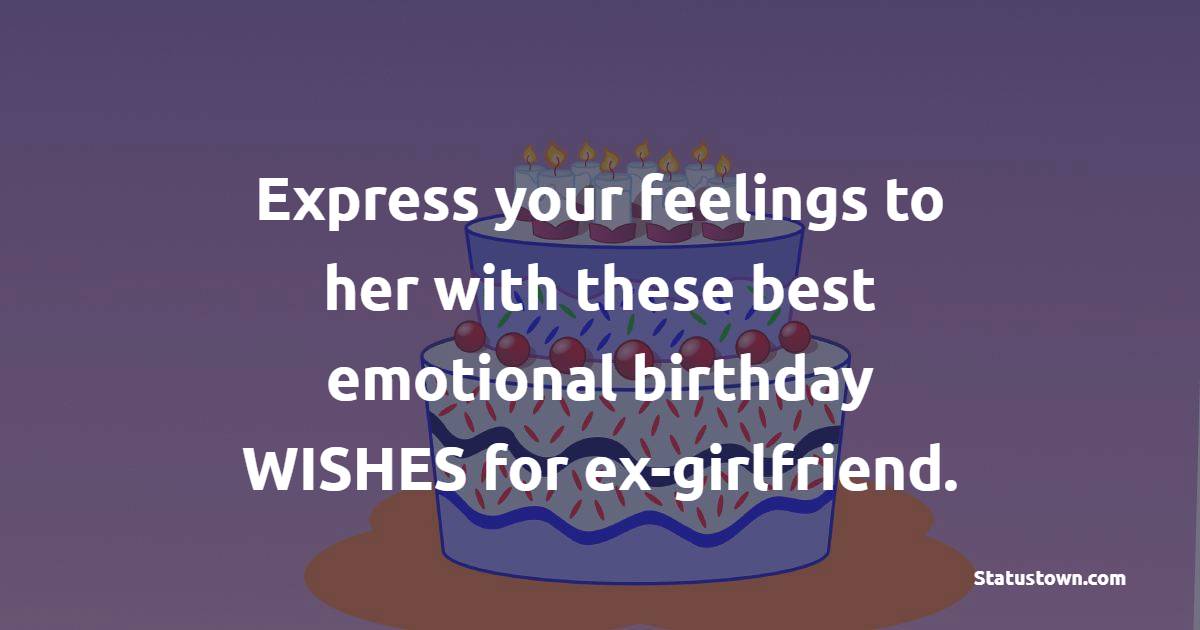 Birthday Text Ex-Girlfriend