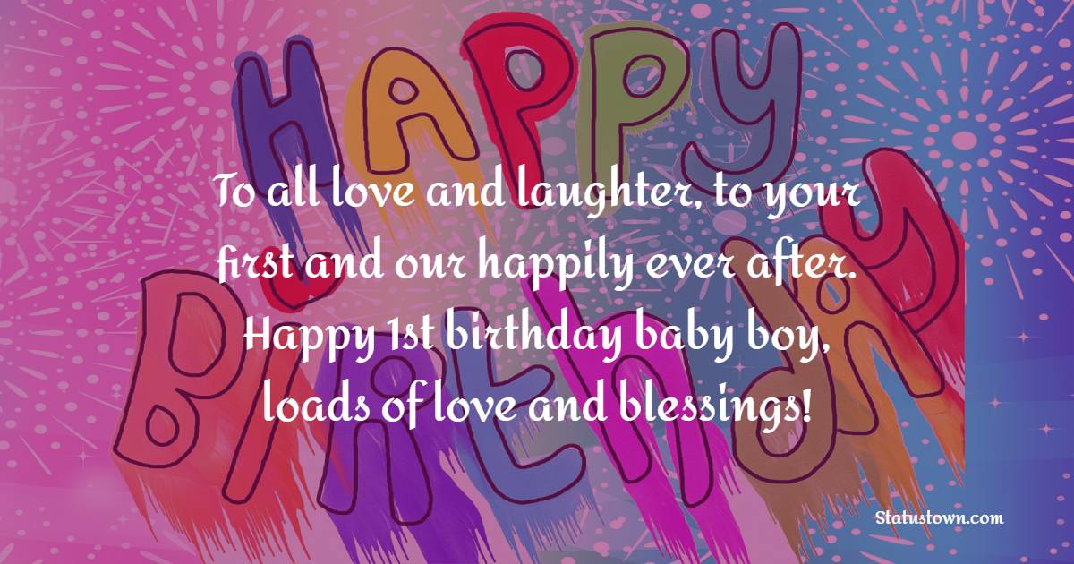 Birthday Wishes for Baby Boy