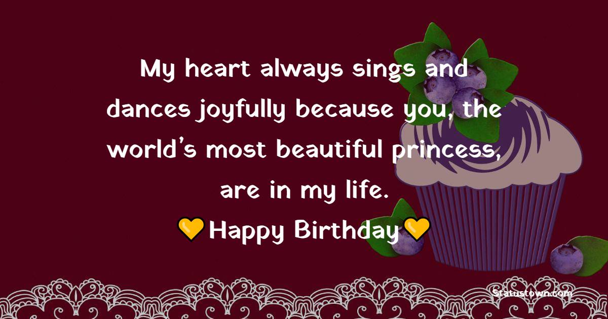 Deep Birthday Wishes for Princess