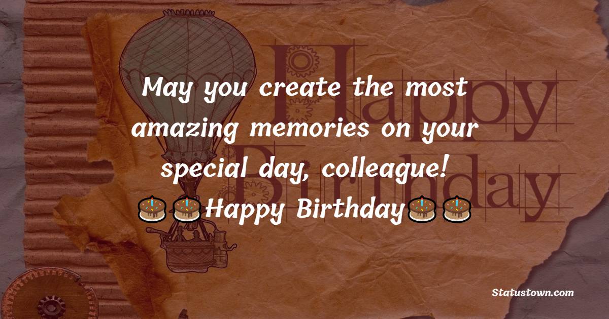 Birthday Quotes for Colleagues