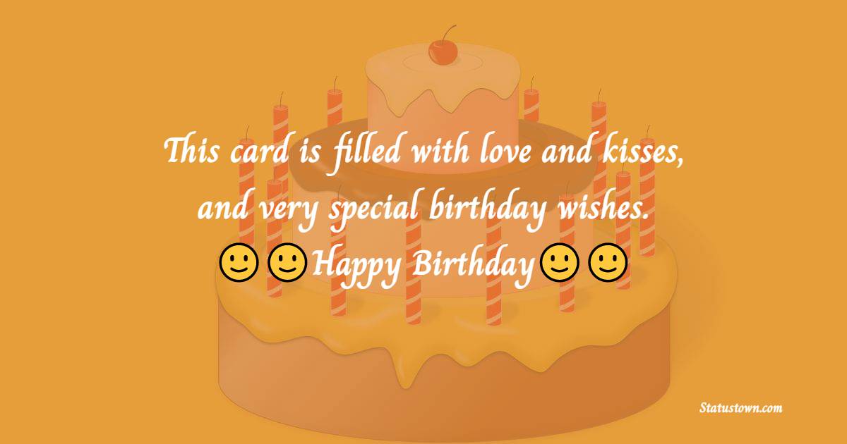 Hugs, kisses and warmest wishes on your birthday, cousin. Many happy ...