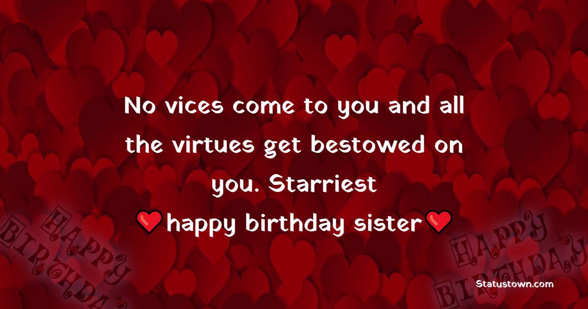 Touching Birthday Wishes for Cousin Sister