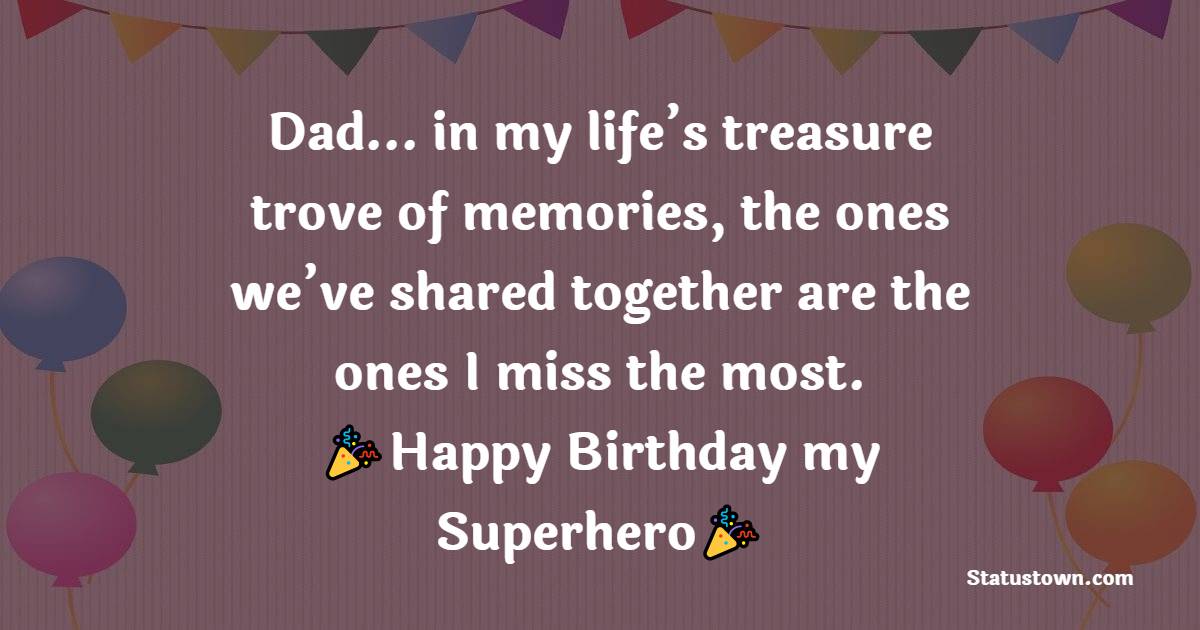 Unique Birthday Wishes for Dad